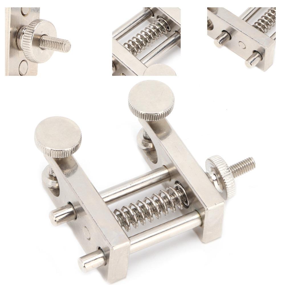 Metal Violin Crack Repair Tool Silver Luthier Making Clamp Precision Edge Clamp Tool  For Violin