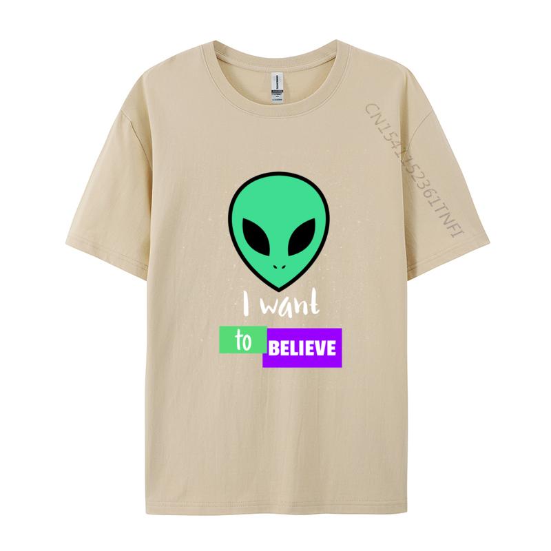 I Want To Believe Ufo Aliens Funn Peter Peter Pumpkin Eater Costume Combed Cotton Unisex Tshirts Design Luxury Designer TShirts