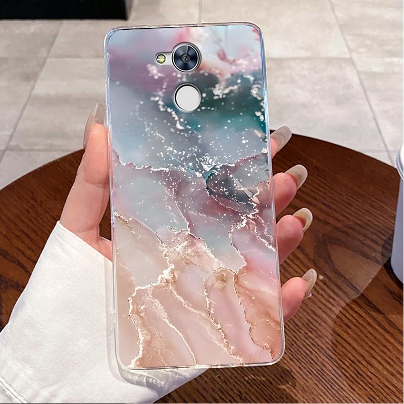 For Huawei Honor 6A / Holly 4 DLI-L42 L22 Phone Case Clear Luxury Cute Love Rabbit Funny Pattern TPU Soft Silicone Cover Casing