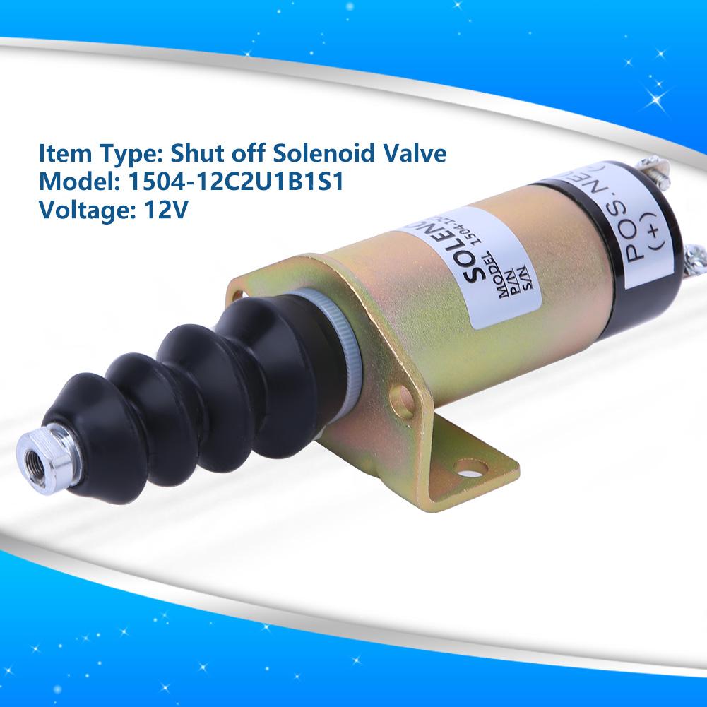 Kit de înlocuire a motorului cu electrovalvă de închidere, carcasă din oțel de înaltă calitate, 12V 150412C2U1B1S1