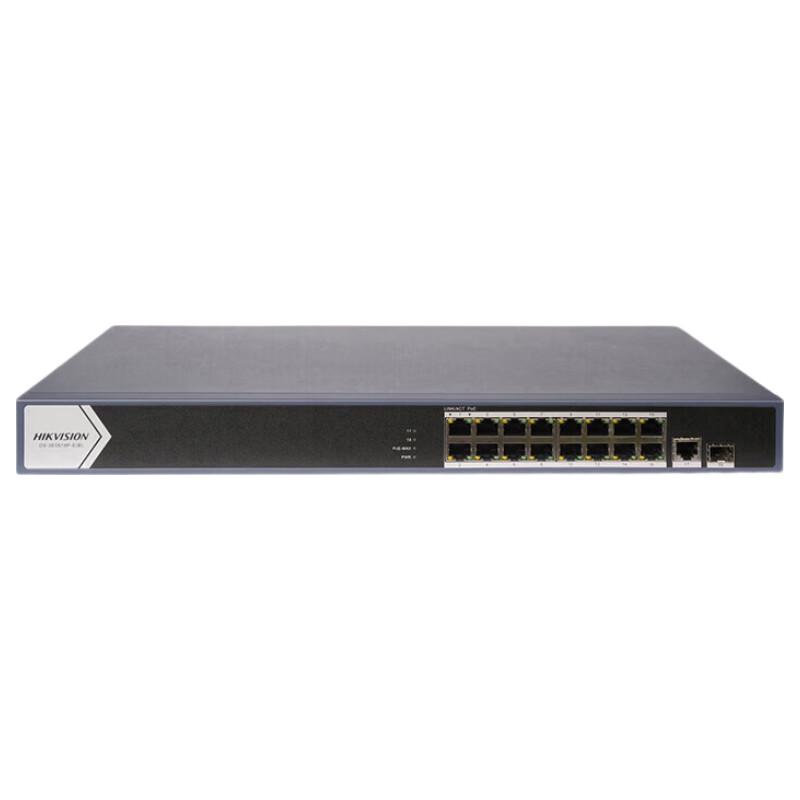 

Hikvision DS-3E0518P-E 18-Port Full Gigabit PoE Network Switch CN plug (adapter included)