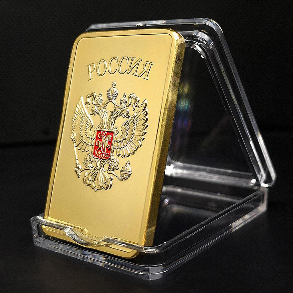 

Коллекционные слитки золотых памятных монет