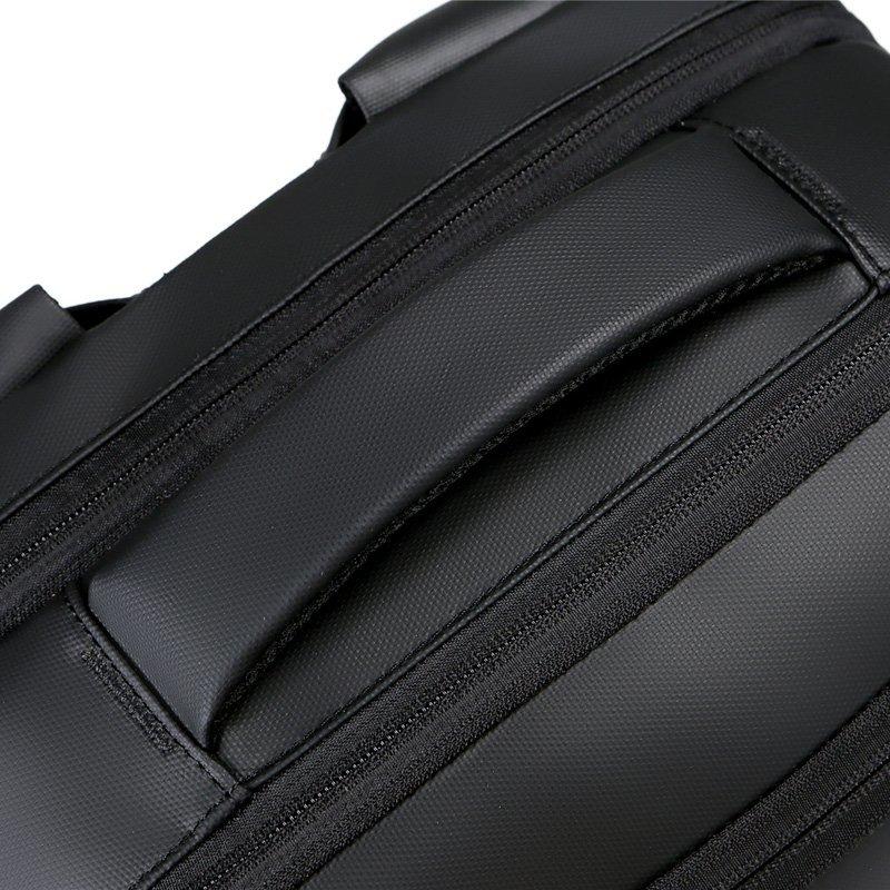 Pánský batoh Multifunkční obchodní batoh na notebook USB nabíjecí Vodotěsná fólie Pánská taška na batoh pro volný čas