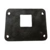 Folding Bicycles Bag Basket Bracket Front Carriers Block Adapter with Screw Plastic Folding Bicycles Bag Rack Mount Base