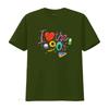 I love the 90s party outfit retro T Shirt Black 3X Large vintage Washed Unisex Casual Top For Everyday Wear homme Versatile