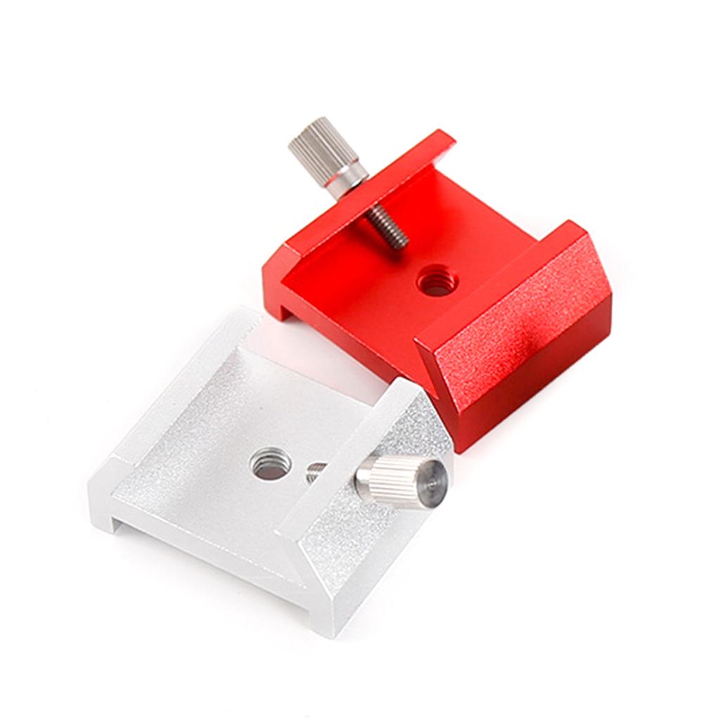 Telescope Finderscope Base Mount Stand Holder Dovetail Mount Bracket 1/4 Inch Screw Hole for Astronomical Telescope