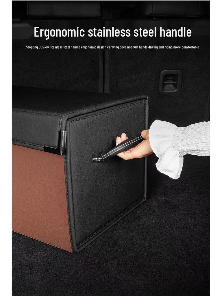 Customizable Car Trunk Organizer - Fits Specific Car Models