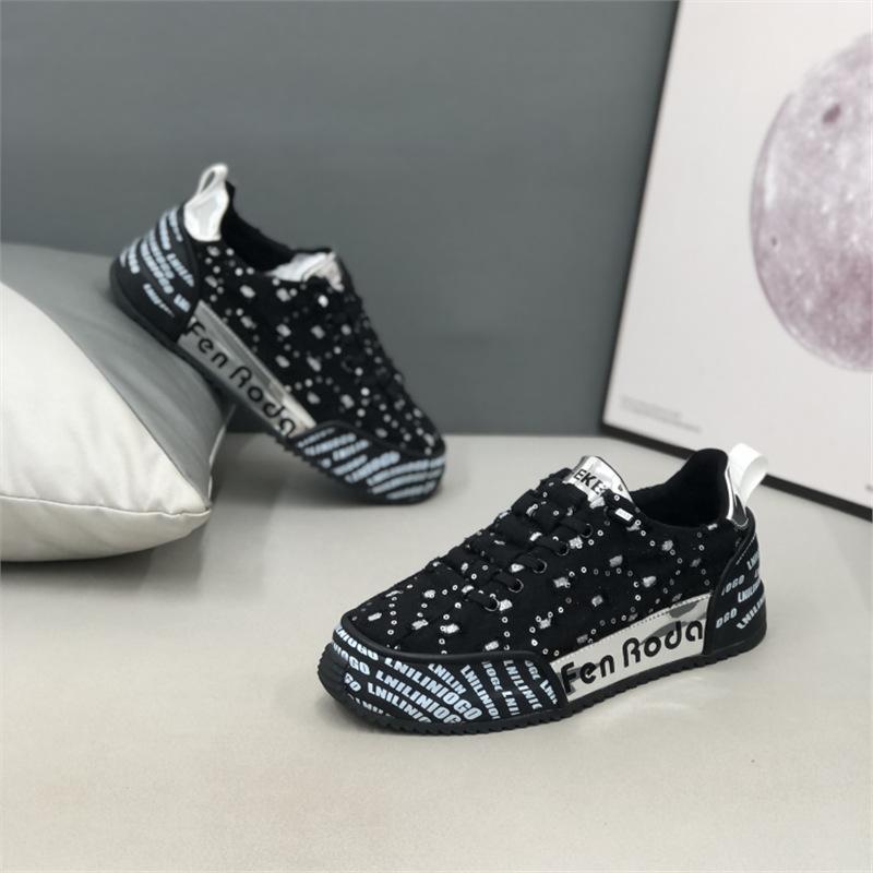 Sommer-Netzstoffoberfläche leichte Schuhe Straßen-Freizeitschuhe niedriger Schaft Sport bm