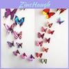 Papillon Réaliste 9cm Décoration d'Intérieur 3d Style Moderne Minimaliste Aimant de Réfrigérateur