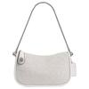 Swinger 23 Removable Shoulder Strap Signature Jacquard Shoulder Bag Medium Women Shoulder Bag White CAM48-LHY27