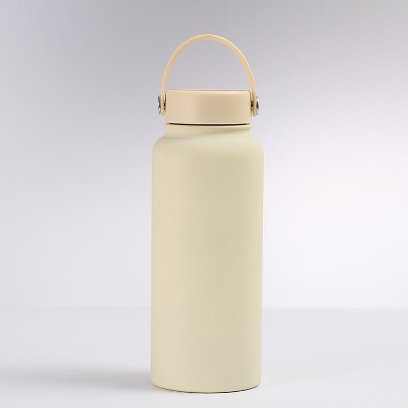 Insulated Water Bottle Floral Printed Stainless Steel Leak Proof Reusable for Office Women Girls Daily Drinking