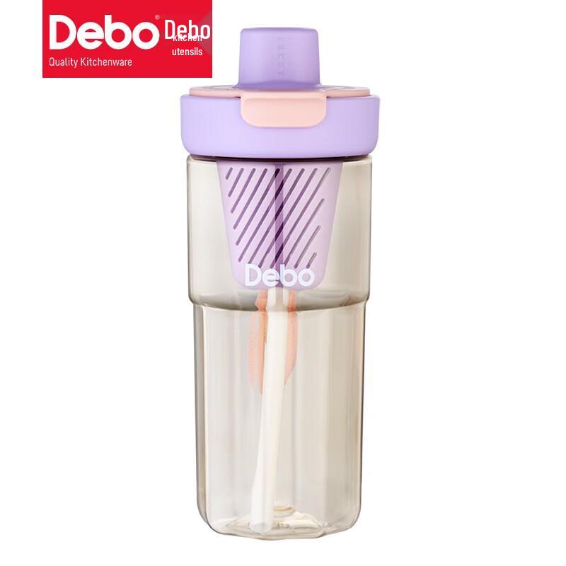 DePoe Hugo Tritan Water Bottle with Tea Infuser