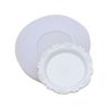 Mini Scene Plate Mold in Flexible Silicone, Ornate Edge Casting Mold for Resin Craft Projects and Display Pieces