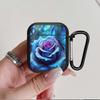 Blaue Blumen Kopfhörerhüllen Hülle für Airpods 1 4 Pro3 Pro2 Pro 2 3