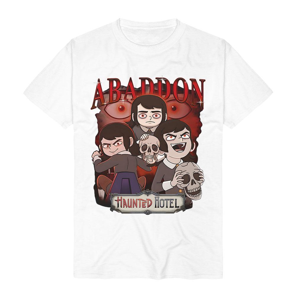 T-shirt Cuore Infranto Hotel Infestato Stampa Grafica Abaddon Merch T-shirt Unisex Streetwear Cotone Morbido Manica Corta T-shirt Donna Uomo