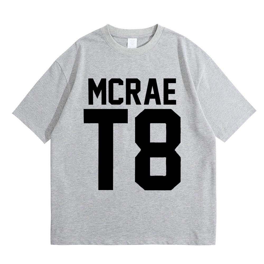 Singer Tate Mcrae T8 Graphic T Shirts Men Women Fashion Vintage Trend T-shirt Summer Male Casual Oversized Crewneck Short Sleeve