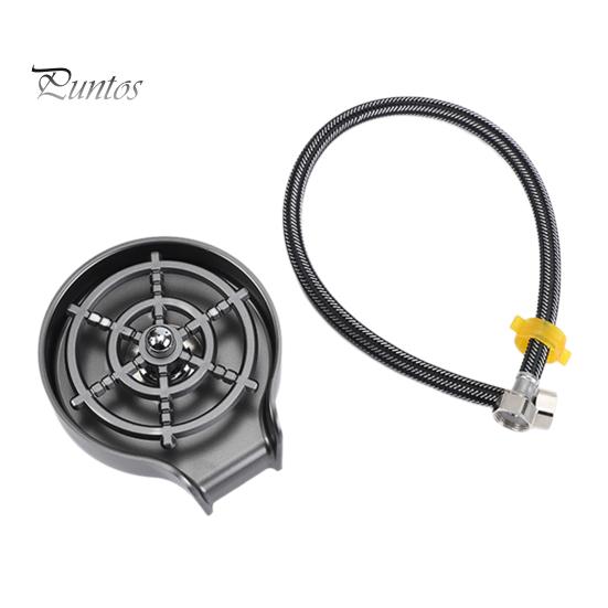 Oplachovač skla kuchyňského dřezu Vysoký tlak Výkonné stříkací trysky Hands-free provoz Otočný hrneček o 360 stupňů Nástavec dřezu