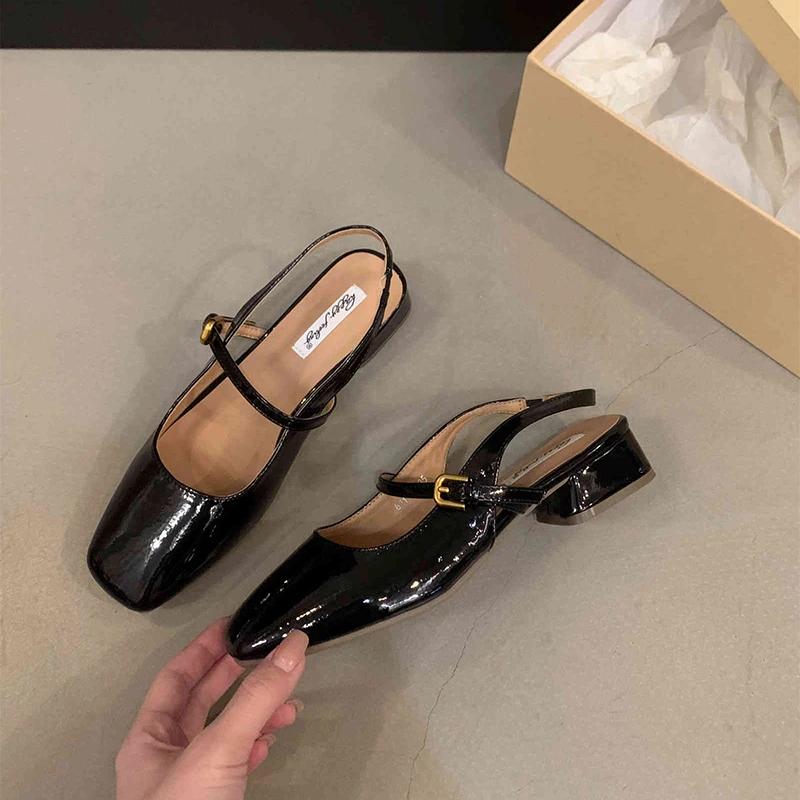 

Fashion Summer Cover Toe Women Sandals Fashion Open Toe Party Dress Pumps Ladies Outdoor Singbacks Sandalias 35 чорний