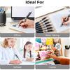 M&G Gel Pens, 0.7mm Black Gel Pens Medium Point, 36 PCS Retractable Gel Ink Rollerball Pens, Gel Ink Pens with Premium Ink & Comfort Grip for Smooth
