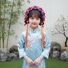 Tassel Beijing Opera Headband Tang Suit Hair Hoop Ancient Style Red Hairband  Children