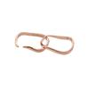 Skagen Women's ESSENTIAL WAVES Rose Gold-Tone Stainless Steel Stack Ring, SKJ17897916.5