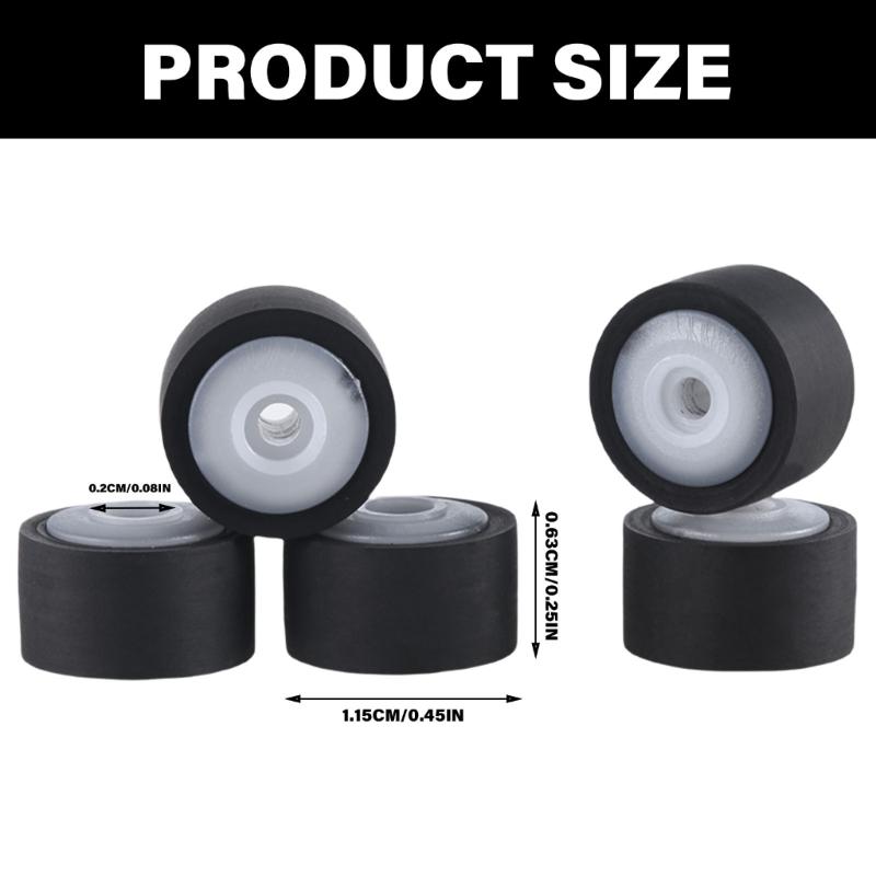 5 Adet Kauçuk Basınç Sıkıştırma Makaraları Basınç Kaset Kayış Makarası Seti Kaset Kaydediciler İşitsel Ekipman Yedek Parçaları İçin