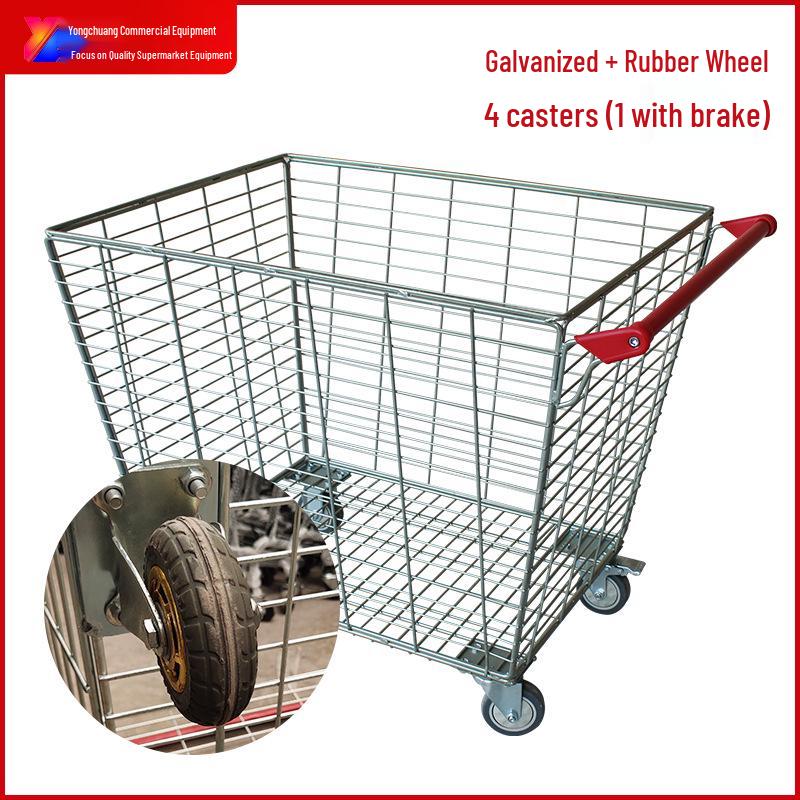 Large Capacity 340L Shopping Trolley Hand Truck