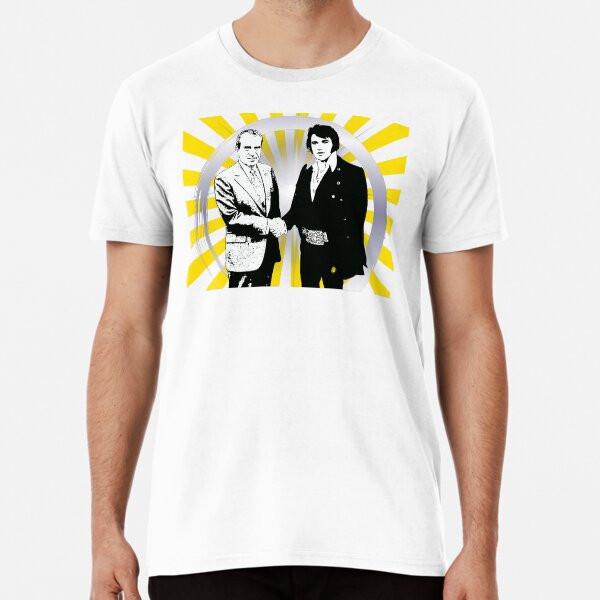 Elvis Meets Nixon  S to 5XL Made in the AU/USA T-Shirt