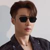 New Fashion Myopia Sunglasses Retro Square Frame UV Protection Fashion Sunglasses Men Women Aviator Style Myopia Glasses -4.0