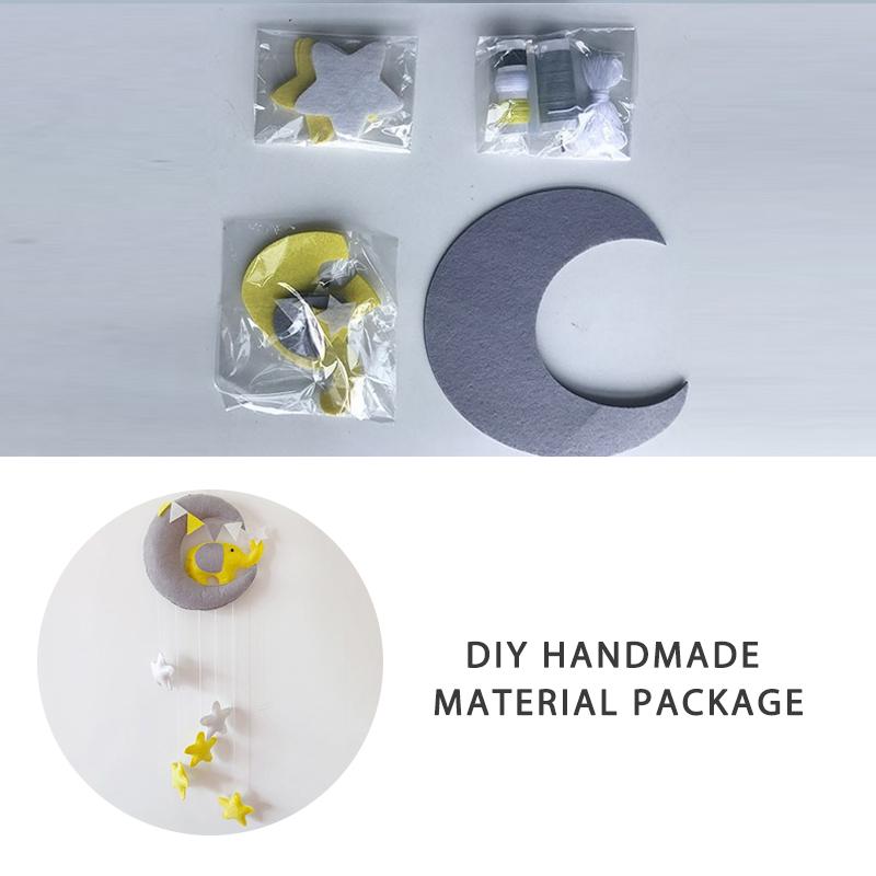 

Лунный лебедь DIY детские погремушки мама игрушка ручной работы вращающаяся кроватка держатель для мобильных телефонов кровать заводная музыкальная шкатулка DIY Package