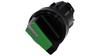 2-Position Switch 22Mm Black/Green Non-Spring Return O-I Poss. Illumination Plastic Ip69K Sirius Act 3Su1002-2Bf40-0Aa0