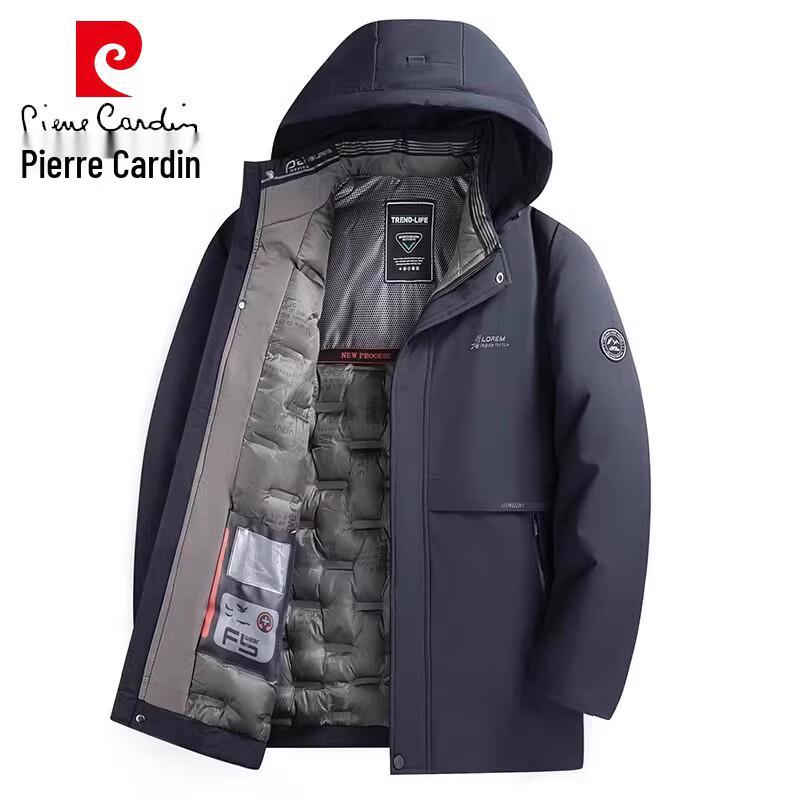 Pierre Cardin Men's Hooded Winter Padded Jacket