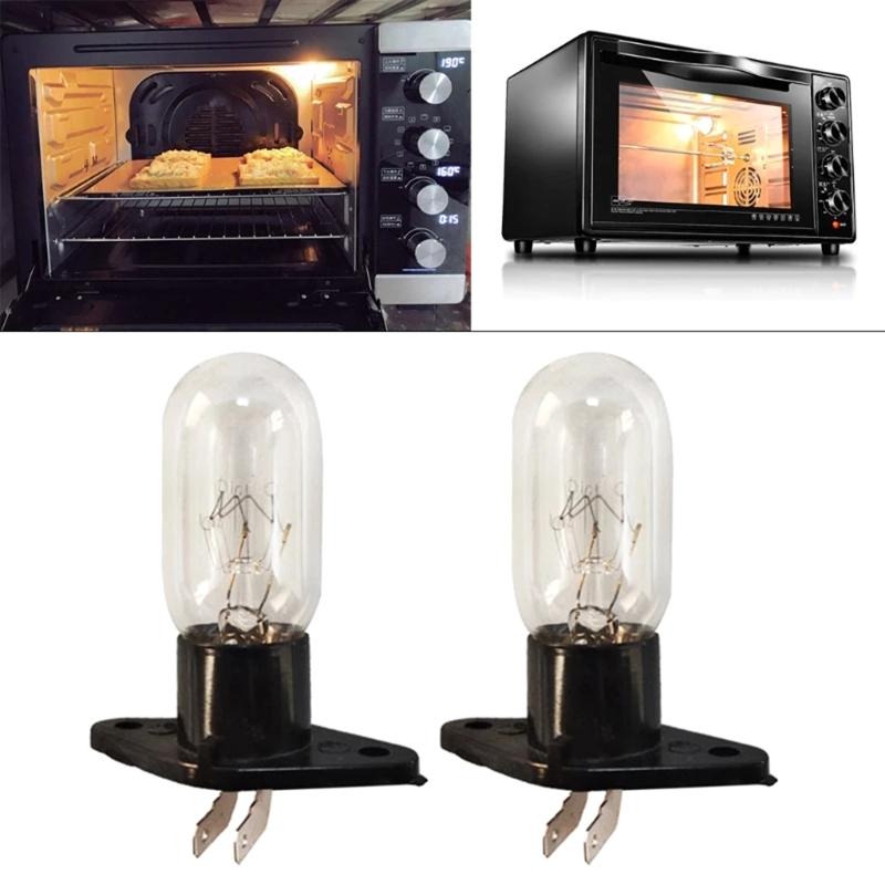 Home Mini Oven All-in-one Bulb with Base 230V 20W Microwave Light Small High Temp Appliance Bulbs Easy To Install