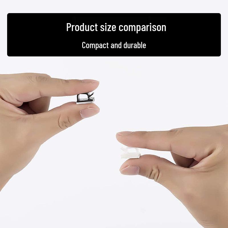 Multi-Purpose Cable Organizer: Home, Car, Desktop & Network Clip
