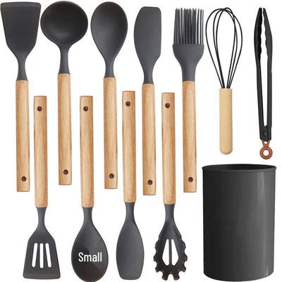 Conjunto de 12 Utensílios de Cozinha de Silicone ZISIZ (2 pacotes)