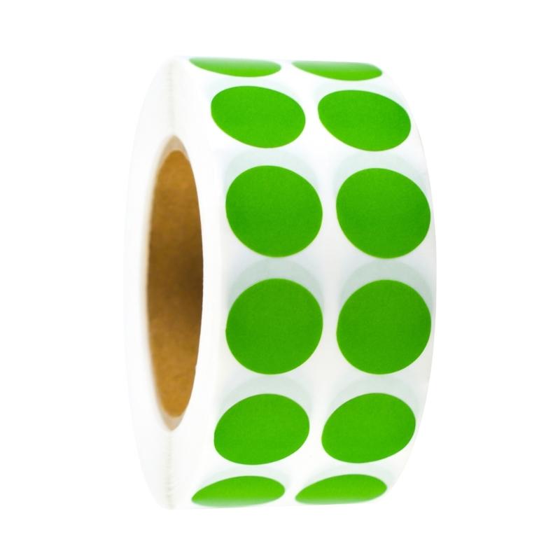 Solid Color Circle Sticker Round Color Circle Dot Sticker Labels Adhesive Round Sticker Color Coding Labels