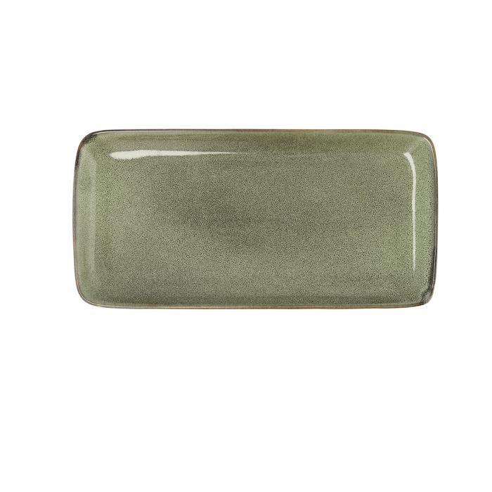 Plat À Gratin Bidasoa Ikonic Vert Céramique (28 X 14 Cm) (Pack 4x)