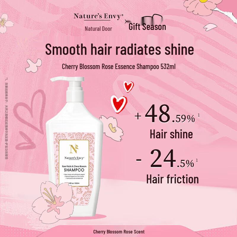 AOG Naturals Cherry Blossom Rose Essence Shampoo