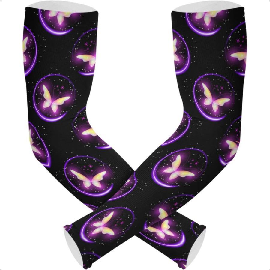 

Dussdil Садовые нарукавники Защита от солнца Ультрафиолет Охлаждающие нарукавники для сада, фермы, для женщин и мужчин, с отверстием для большого пальца United States