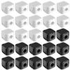 Magnetische Kabelclips, selbstklebend, verstellbarer Kabelhalter, Kabelhalter, Manager, Home-Office-Desktop-Kabel-Organizer