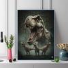 T-Rex 100% Round Full Drill 5D DIY Diamond Painting Embroidery Cross Stitch Rhinestone Décor