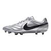 Nike Scarpe da Calcio Tiempo Ligera FG per Terreno Compatto Uomo Argento HQ3158-001