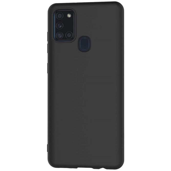 Case - LittleMonkey - Samsung Galaxy A21s - Silicone - Flexible - Black