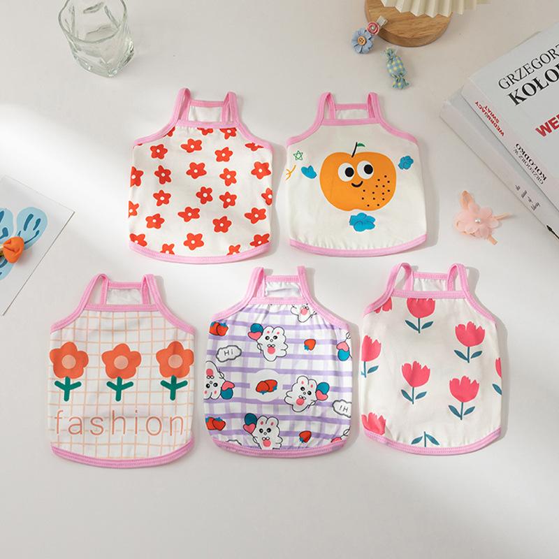 Velký mazlíček pes pes kočka oblečení vesta jaro a léto chladný teddy magic bojové potřeby