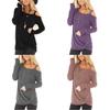Elegant Women Off One Shoulder Long Sleeve T Shirt Stylish Casual Blouse Tunic Top