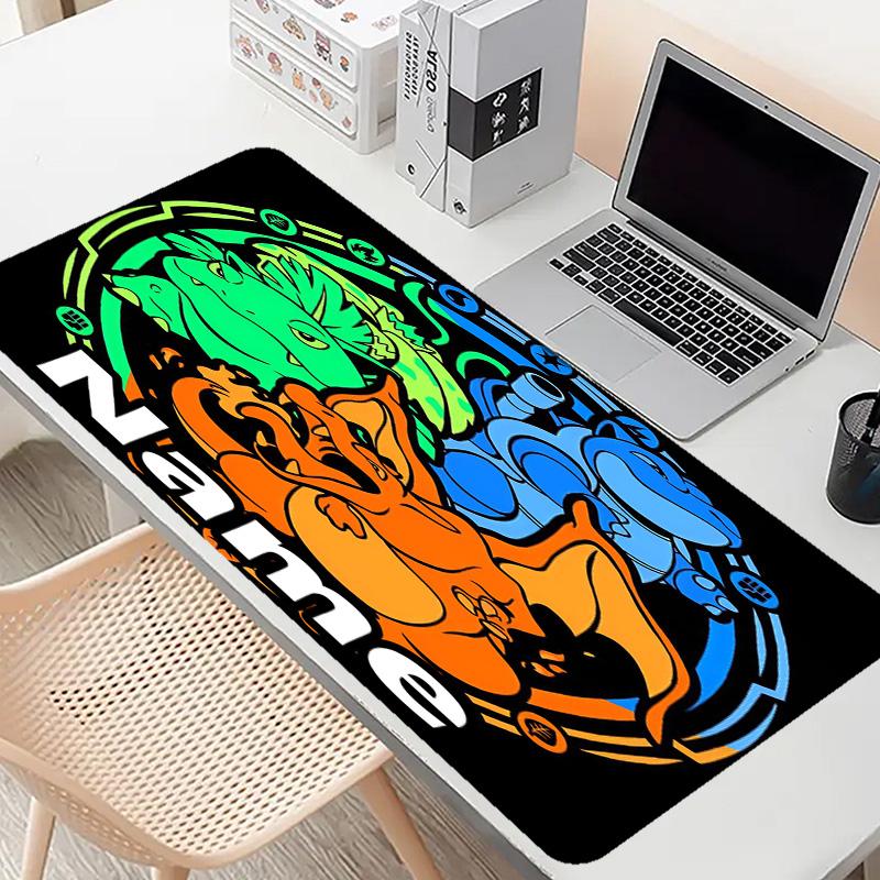 Custom Name Personalized card game Pattern Mousepad, Laptop PC Desk Mat, Decorative Desk Mat for Home Keyboard Pad Gift