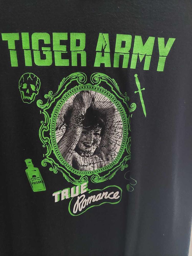 Band Tiger Army True Romance Unisex Cotton TShirt Full Size Unisex T-Shirt S