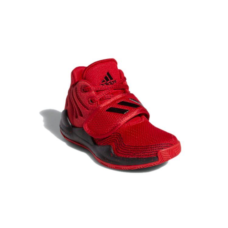 Adidas Deep Threat J Scarlet Kids Sneakers Red Core-Black FZ1483