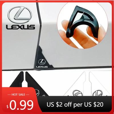 Interior Stickers Car Door Corner Anti-scratch Protector Cover For RX NX GS ES RX300 RX330 IS200 CT200H IS250 GX470 NX300H