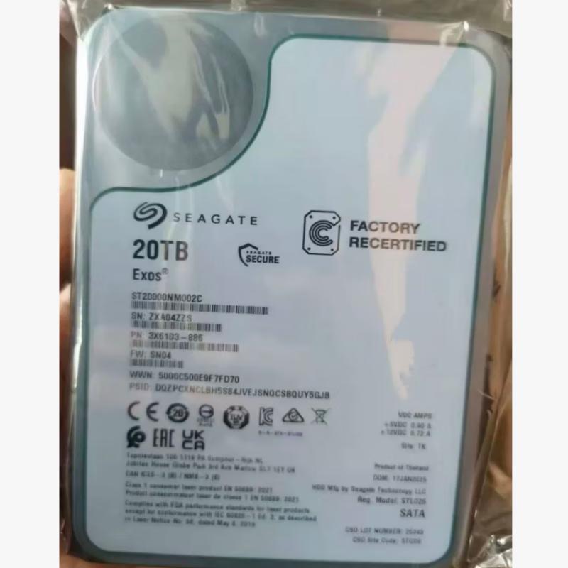 

Uniview Seagate Enterprise Hard Drive CN plug (adapter included)
